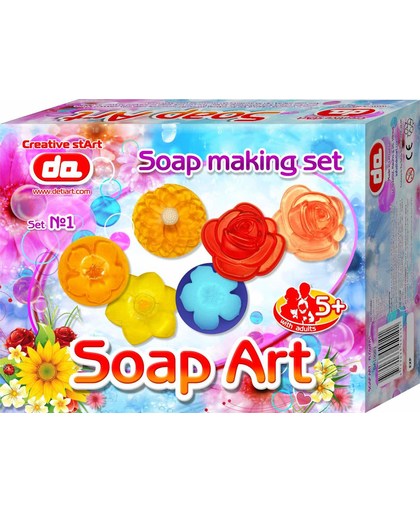 Deti Art Soap Art - Startersset zeepmaken - Bloemen