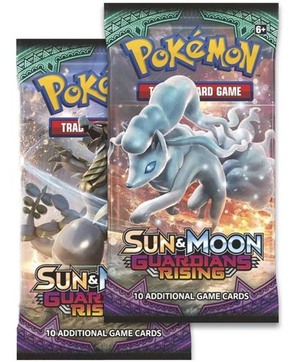 Pokémon Kaarten Sun & Moon Guardians Rising 2 Pakjes