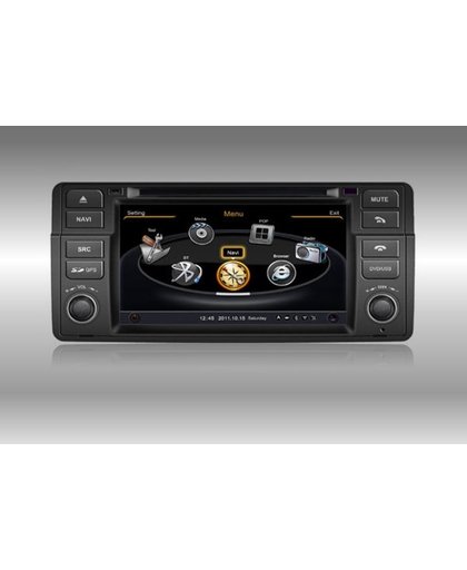 Audiovolt Autoradio 2-din navigatie BMW E46 1998-2006