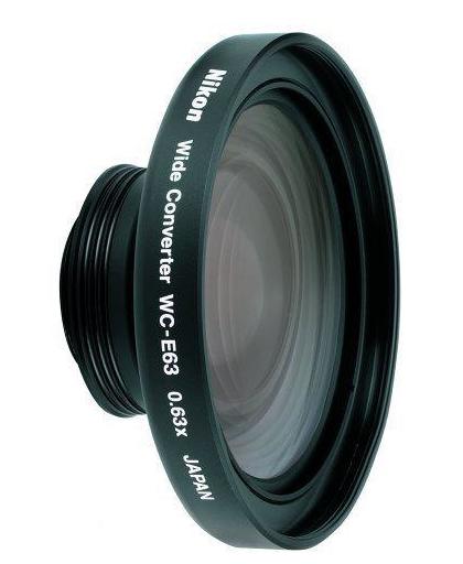 Nikon WC-E63 SLR Groothoeklens Zwart cameralens
