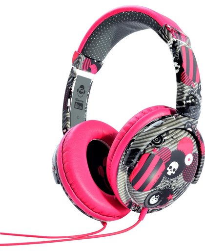 iDance Ibiza 104 Hoofdband Stereofonisch Bedraad Multi kleuren, Roze mobiele hoofdtelefoon