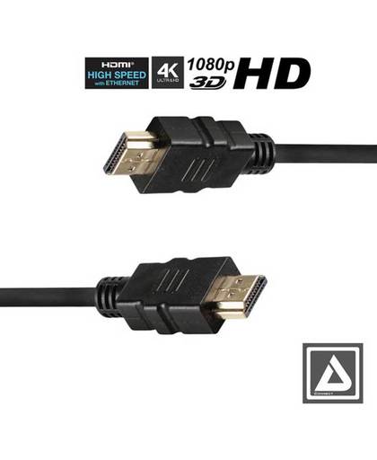 LAV 1.4 HDMI kabel 5 meter Ultra HD 1080P  Verguld