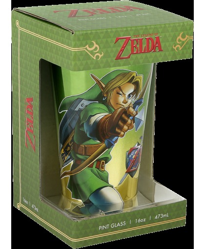 The Legend Of Zelda Link Pintglas meerkleurig