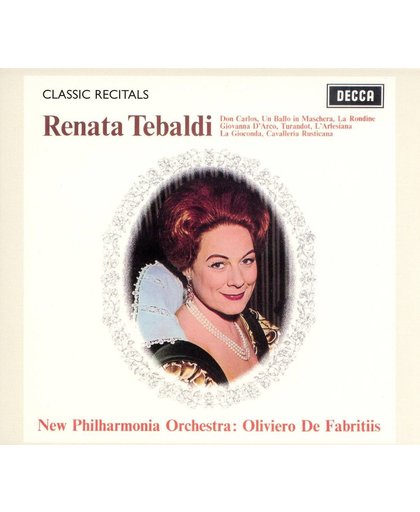 Classic Recitals: Renata Tebaldi