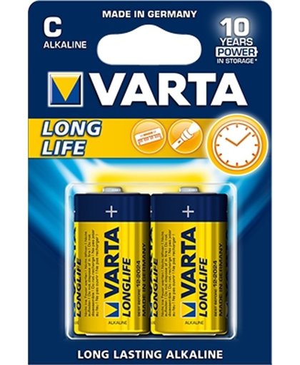 Varta 04114110412 Alkaline 1.5V niet-oplaadbare batterij