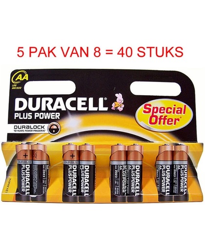 Duracell AA Plus Power Batterijen