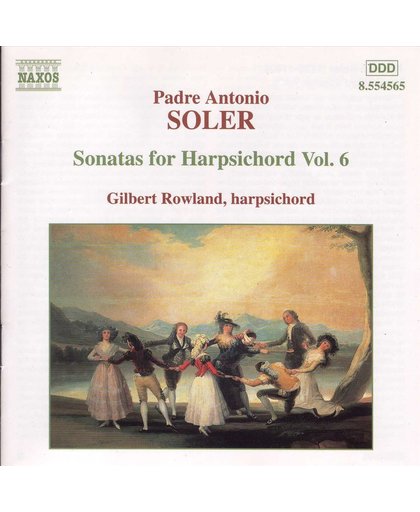Soler: Sonatas for Harpsichord Vol 6 / Rowland