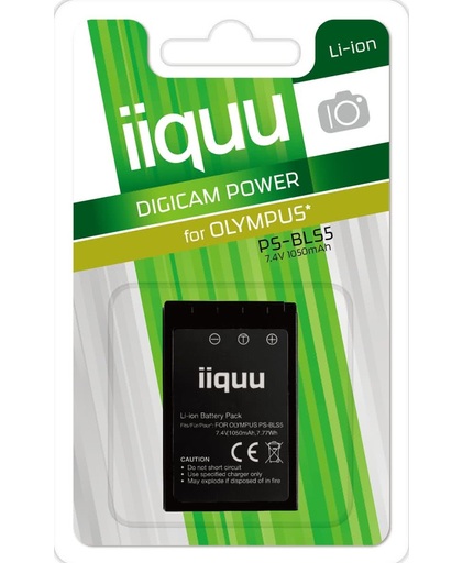 iiquu DOP006 Lithium-Ion 1050mAh 7.4V oplaadbare batterij/accu