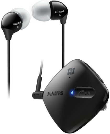 Philips SHB5100BK/00 mobiele hoofdtelefoon Stereofonisch In-ear Zwart Bedraad