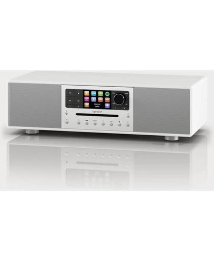 Sonoro MEISTERSTÜCK - Smart Audio - FM/DAB+ radio - internet radio - CD-speler - WiFi - aptX BlueTooth - Wit