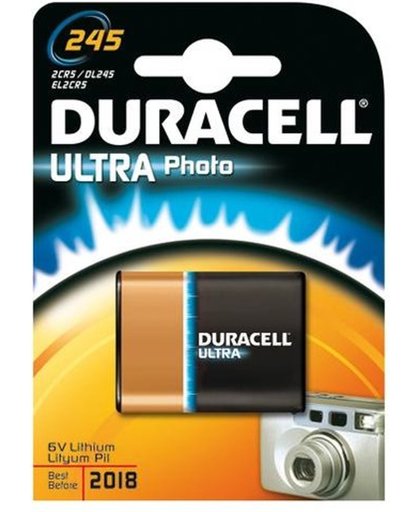 Duracell Ultra Photo 245 Nikkel-oxyhydroxide (NiOx) 6V niet-oplaadbare batterij