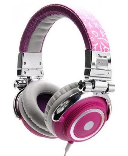 iDance Disco 300 Hoofdband Stereofonisch Bedraad Roze mobiele hoofdtelefoon