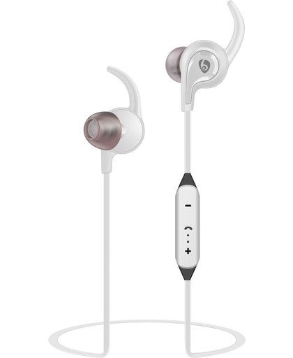 ETTE S7 Sport WIT - Draadloze Bluetooth 4.2 Oortjes / Wireless Headset / Earphones met microfoon - Werkt met elk bluetooth apparaat!