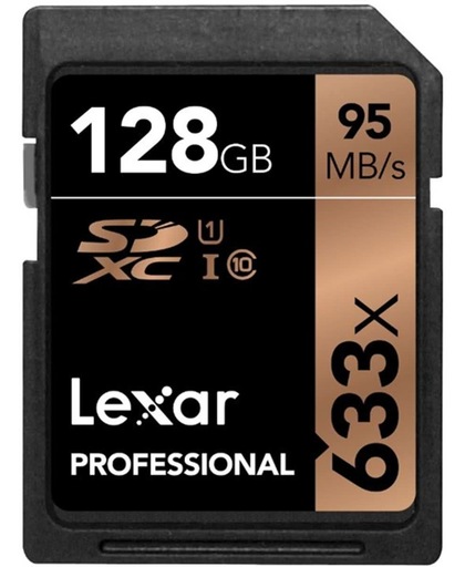Lexar Professional SD kaart 128GB