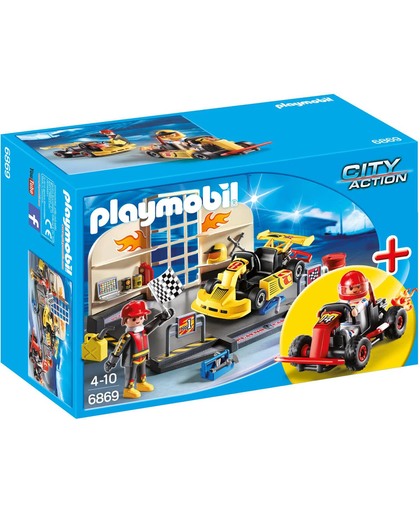 Playmobil StarterSet Karting garage - 6869