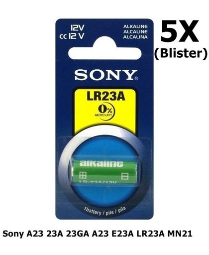 5 Stuks - Sony A23 23A 23GA A23 E23A LR23A MN21