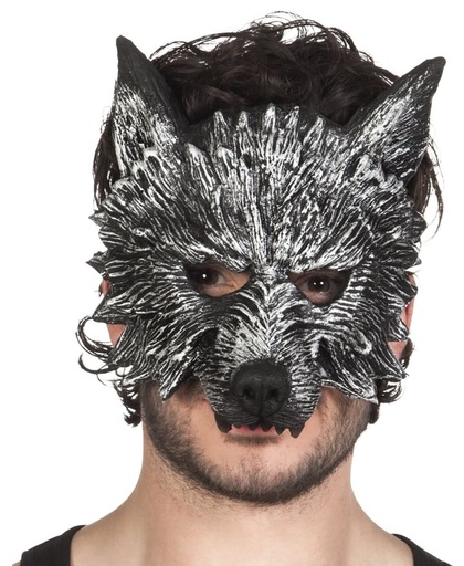 12 stuks: Masker Weerwolf - Foam