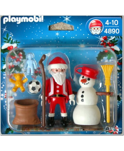 Playmobil Kerstman met Sneeuwman - 4890