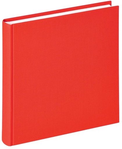 Walther FA-195-R fotoalbum AVANA oranje/rood linnen fotoboek