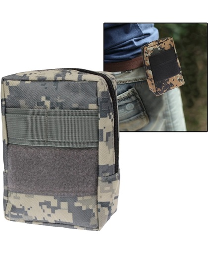 800D Waterdicht Fabrics Waist Bag voor Investigation Tools (Camouflage)