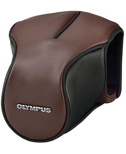 Olympus Case - CS-46FBC - Bruin leer