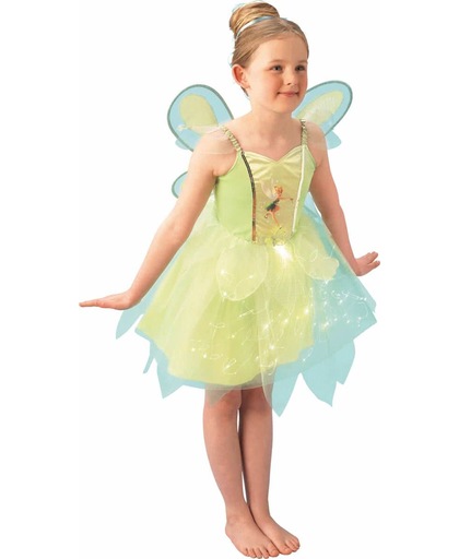 Lichtgevende Tinkerbell outfit voor meisjes - Verkleedkleding - Maat 98/104