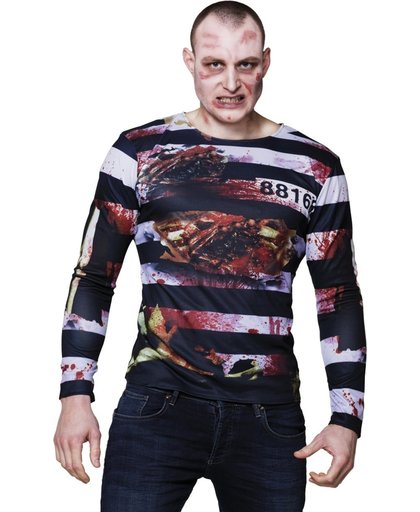 3 stuks: Fotorealistisch shirt - Zombie Boef - Medium-Large