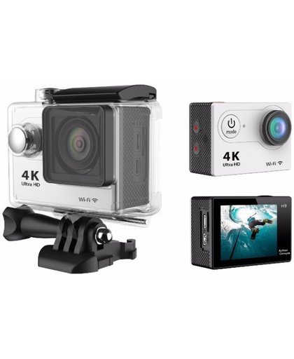 Action Cam – Actie Camera – Ultra HD – 170 graden Wide Angle – 2 inch scherm - Zilver – DisQounts