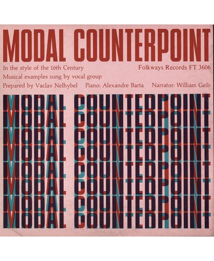 Modal Counterpoint: In The Style of the 16th Century