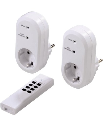 Hama Radio-Controlled Power Outlet Set with Remote Control