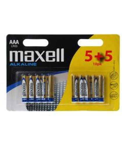 Maxell AAA Alkaline 1.5V niet-oplaadbare batterij