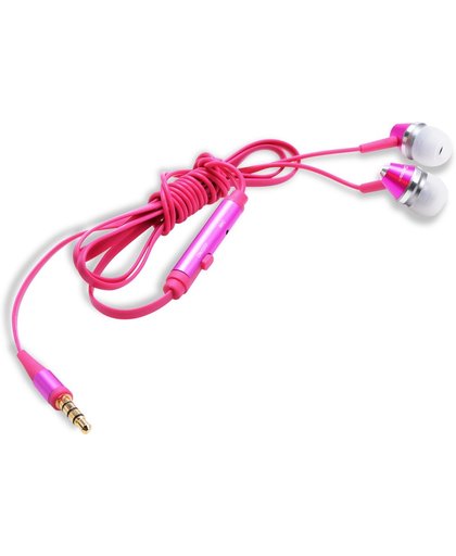 iDance EB-X103 In-ear Stereofonisch Bedraad Roze mobiele hoofdtelefoon
