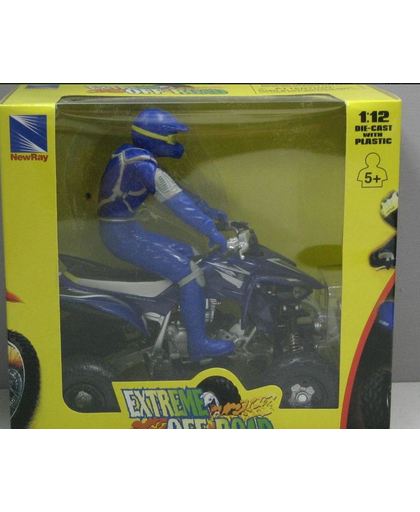 Yamaha YFZ ATV 1:12 NewRay Blauw 41135