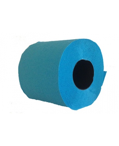 Turquoise toiletpapier
