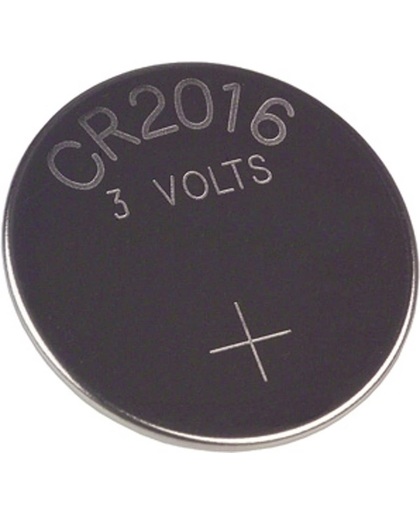 Knoopcel batterij CR2016 Bulk - 5 stuks