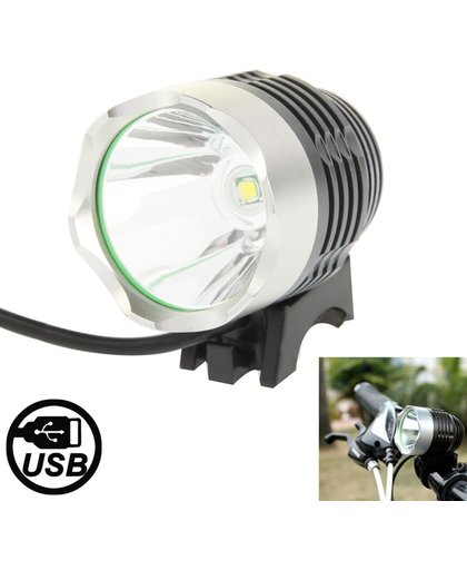 3 Modes USB CREE XML T6 LED Headlamp / Bicycle licht, lichtgevend Flux: 900lm, Cable Length: 1.5m