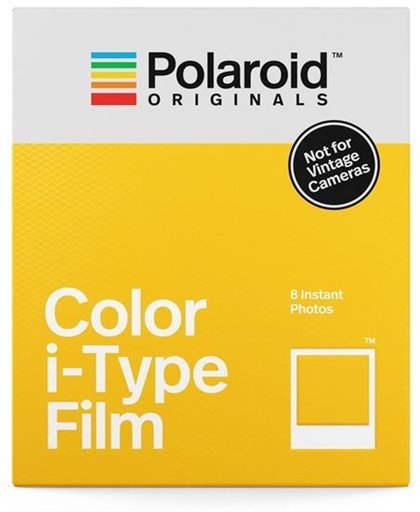 Polaroid Color i-Type Film - 8 stuks - kleur