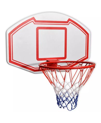 vidaXL Basketbal achterpaneel set wandgemonteerd 90x60 cm