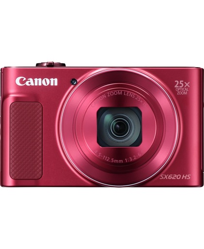 Canon PowerShot SX620 HS Compactcamera 20.2MP 1/2.3" CMOS 5184 x 3888Pixels Rood