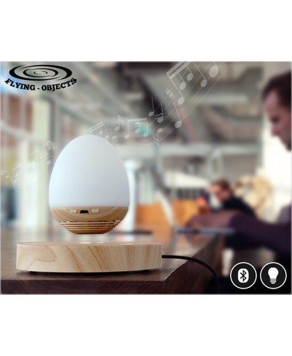 Zwevende Bluetooth speaker met sfeerlicht