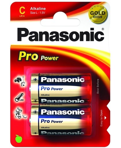 Panasonic C Pro Power Batterijen - 2 stuks