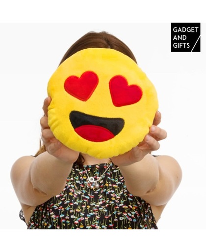 Gadget and Gifts Hartjes Emoticon Knuffel