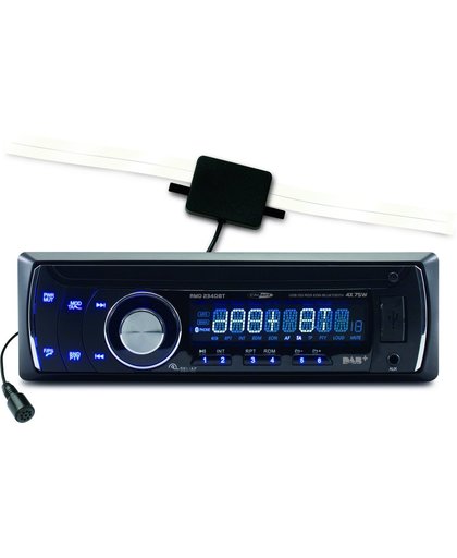 Caliber RMD234DAB-BT 1DIN Auto Radio DAB+ USB SD Aux met Bluetooth en DAB+ antenne