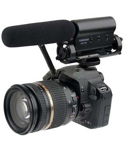SGC-598 Professionele Interview Condens Microfoon voor DSLR & DV Camcorder (zwart)