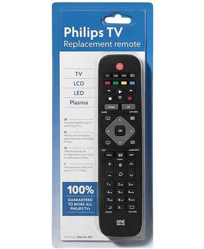 One for All URC1913 Philips TV afstandsbediening