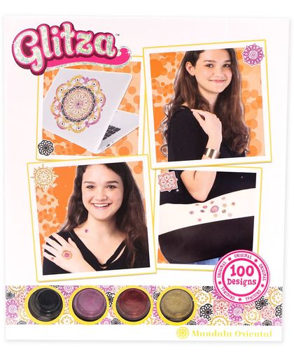 Glitza - Mandala Oriental - 100 Designs - Glittertattoos