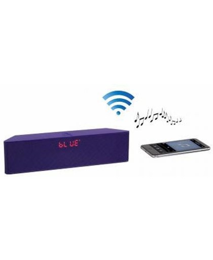 Clip Sonic Bluetooth Speaker Paars TES157