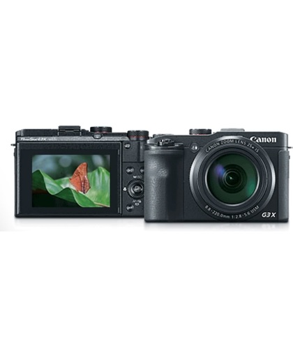 Canon PowerShot G3 X Compactcamera 20.2MP 1" CMOS 5472 x 3648Pixels Zwart