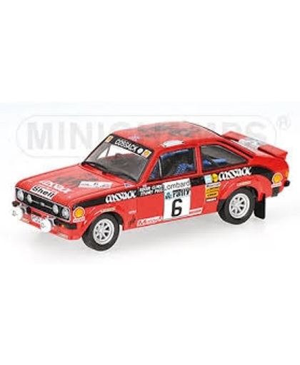 Ford Escort II RS1800 "Cossack" Winners RAC Rally 1976 #6 Limited 630 pcs. 1:18 Minichamps Limited 630 Pieces