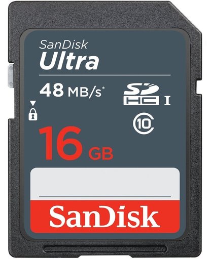 Sandisk ULTRA 16GB SDHC Class 10